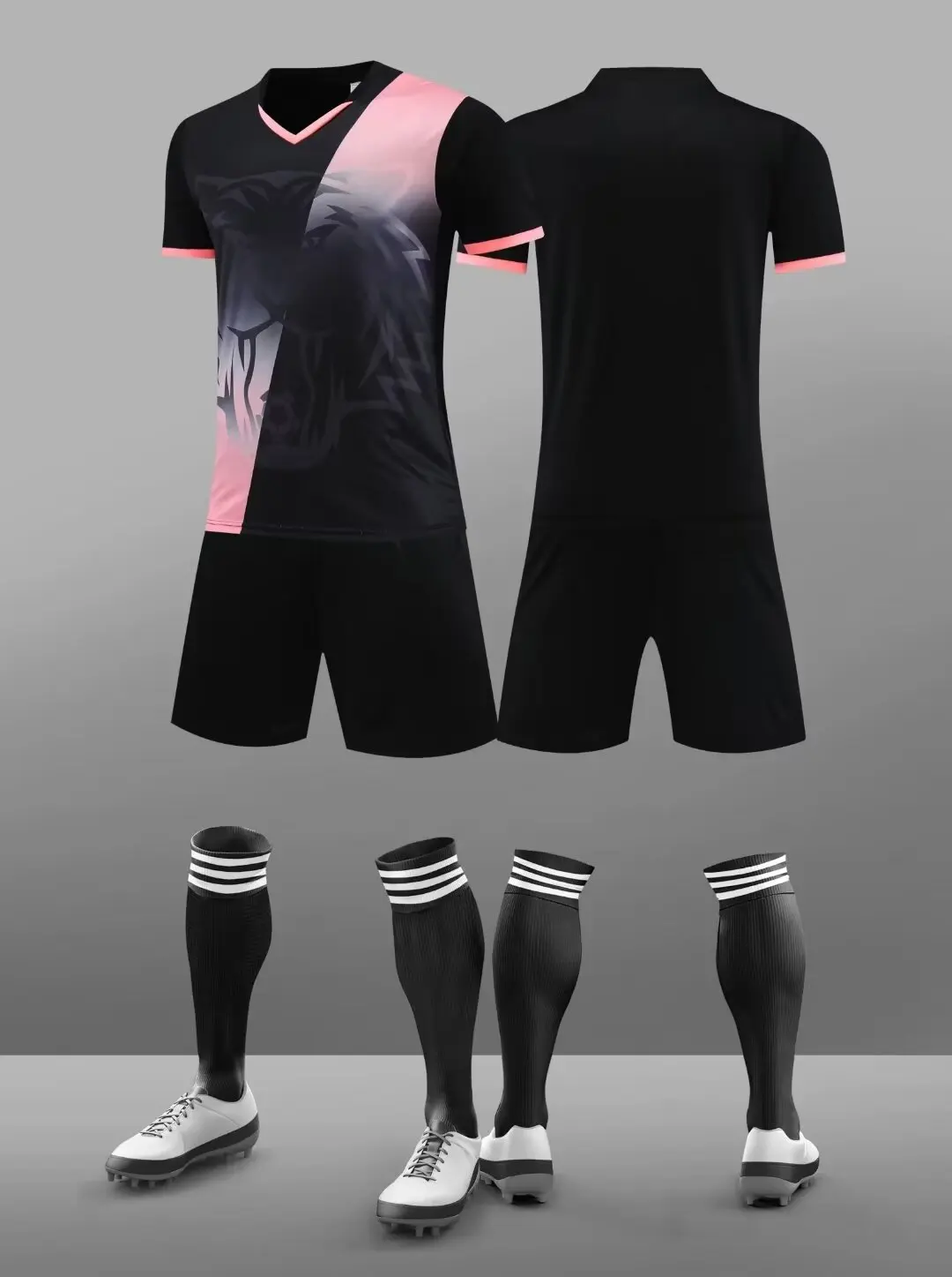 new 24 25 boy girl  Fans Football shirt  men and kids home away games Soccer Jerseys kits Short Sleeve uniform training wear7707