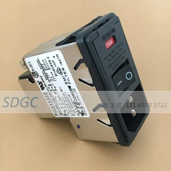 PS0SXSSXB Genuine In Stock TE/Corcom P Series IEC Power Entry Filter Module