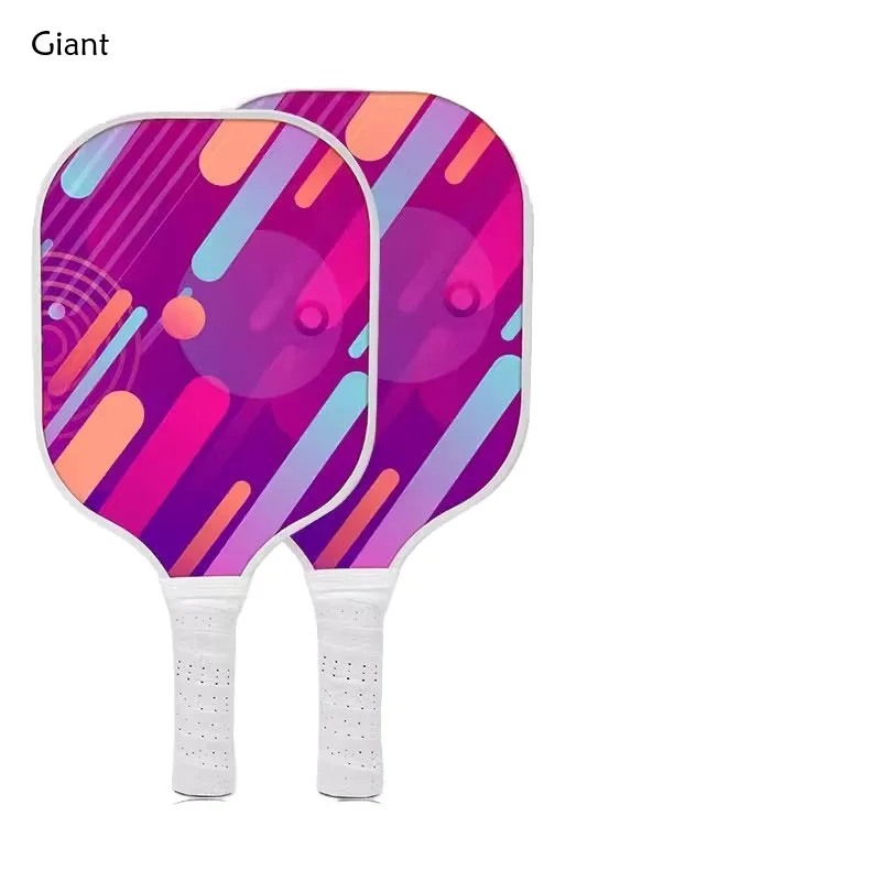 

Glass Fiber Pickleball Paddle Competition Professional Set Peak Racquet Board Pick Racquet Set 2 Racquets 10 Balls 1 Bag