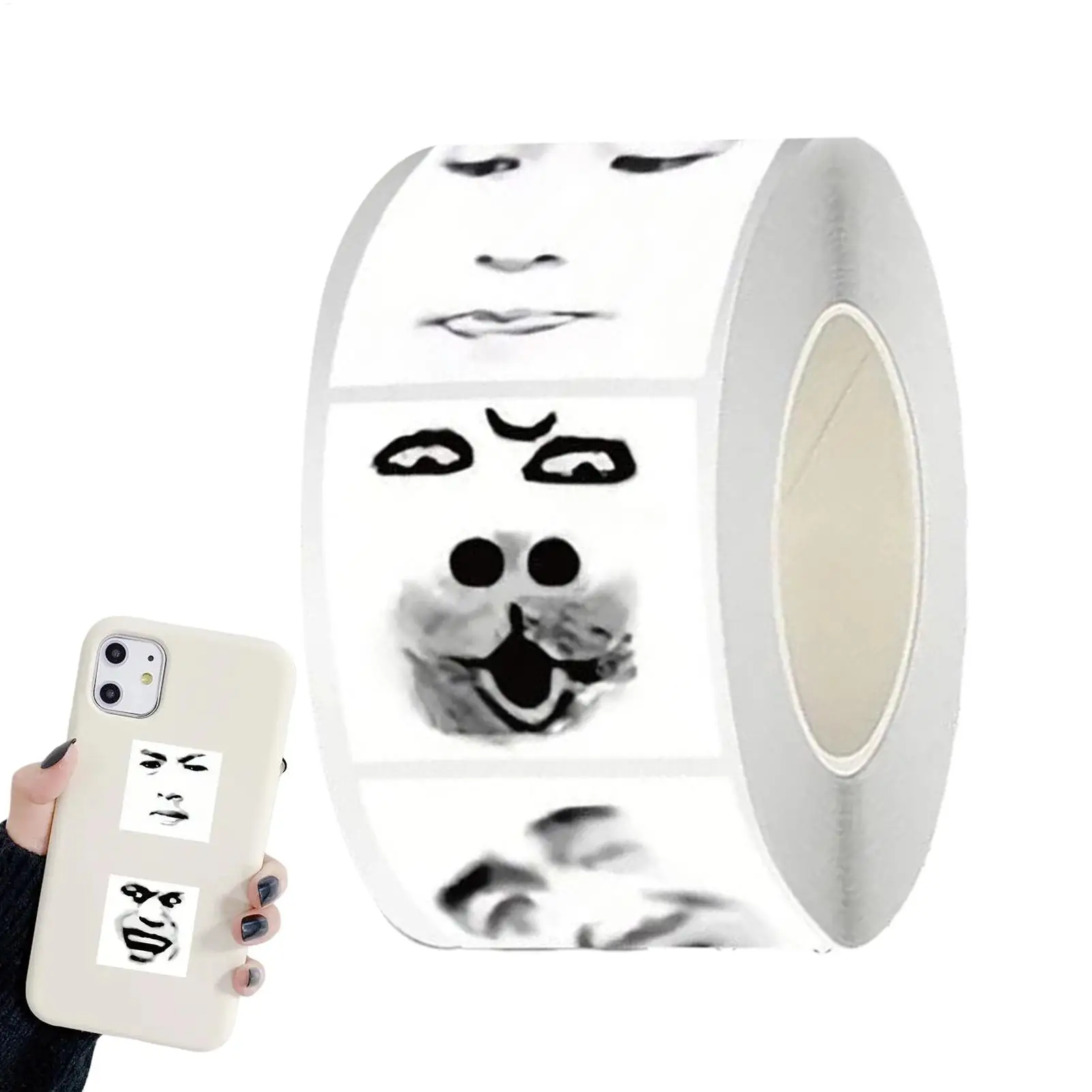 Adesivi Divertenti 500 Pezzi Impermeabili Decalcomanie Esilaranti Adesivi Meme per Bambini per Compleanni Scuola Vacanze Ufficio Feste Laptop