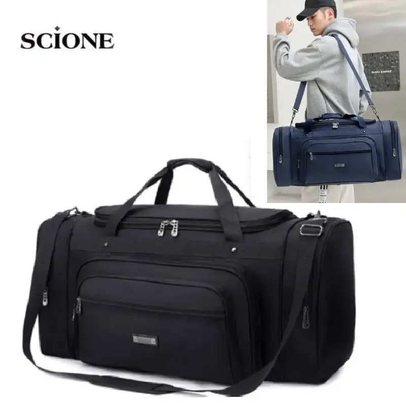 Travel Fitness Bag Gym Outdoor Handbag with Shoes Pocket Large Men Women Luggage Business Trip Boarding Crossbody Bags Defful