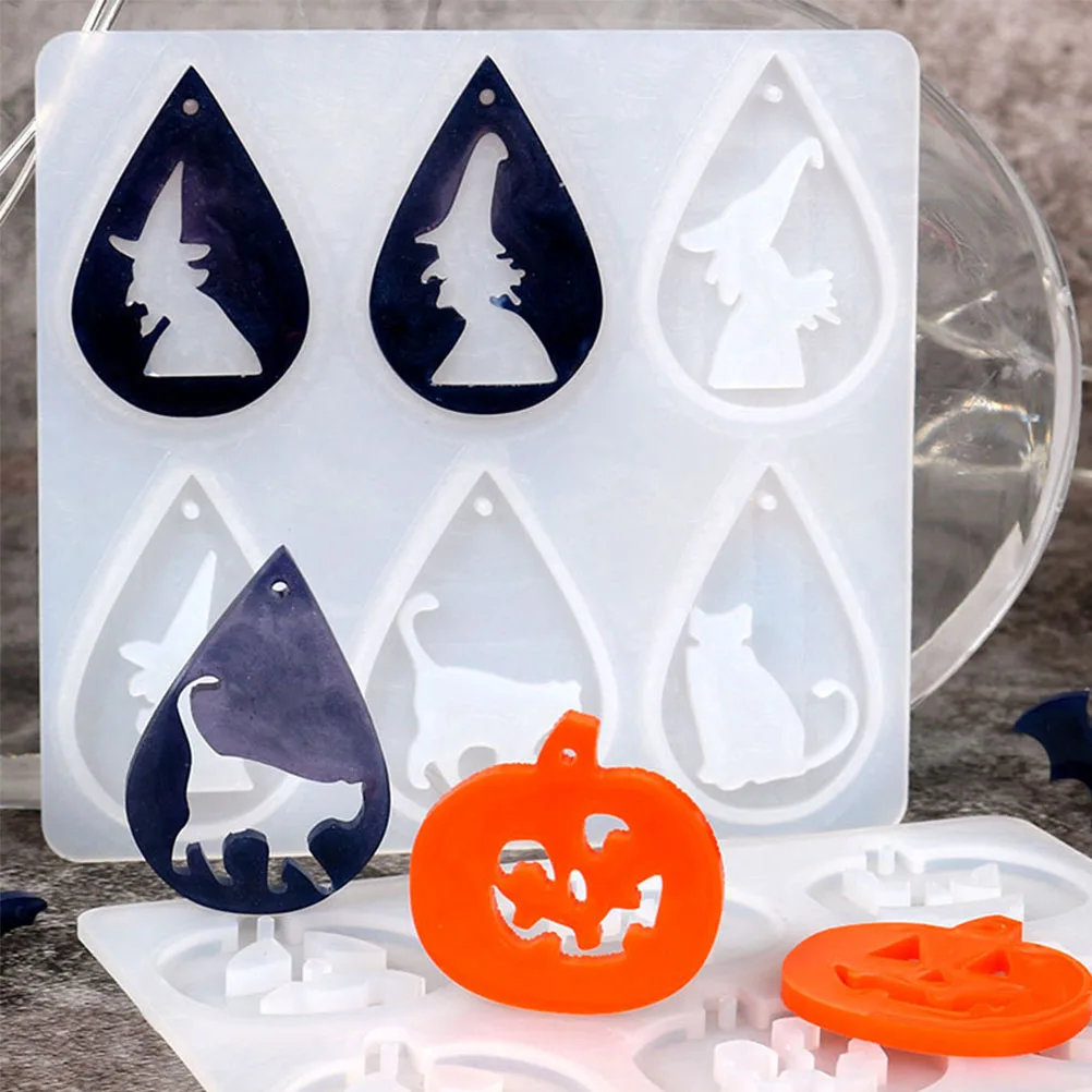 

Halloween Accessories Molds Moulds Embellishment Silicone Earrings Pendant Making Jewelry