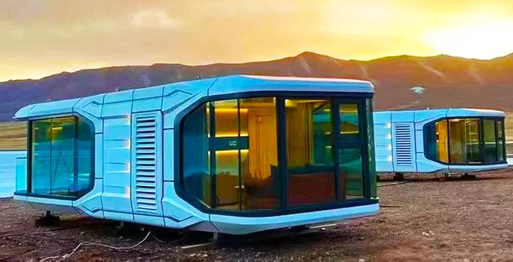 Mobile Container Prefab Houses 3 Bedrooms Luxury hotel/ IOT Container HousesVilla  Ready for Living