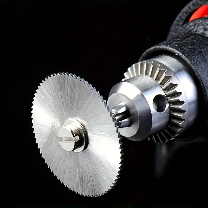 6Pcs Mini Circular Saw Blade, Hss Cutting Disc, Rotating Drilling Tool Accessories For Wood Plastic And Aluminum view 5