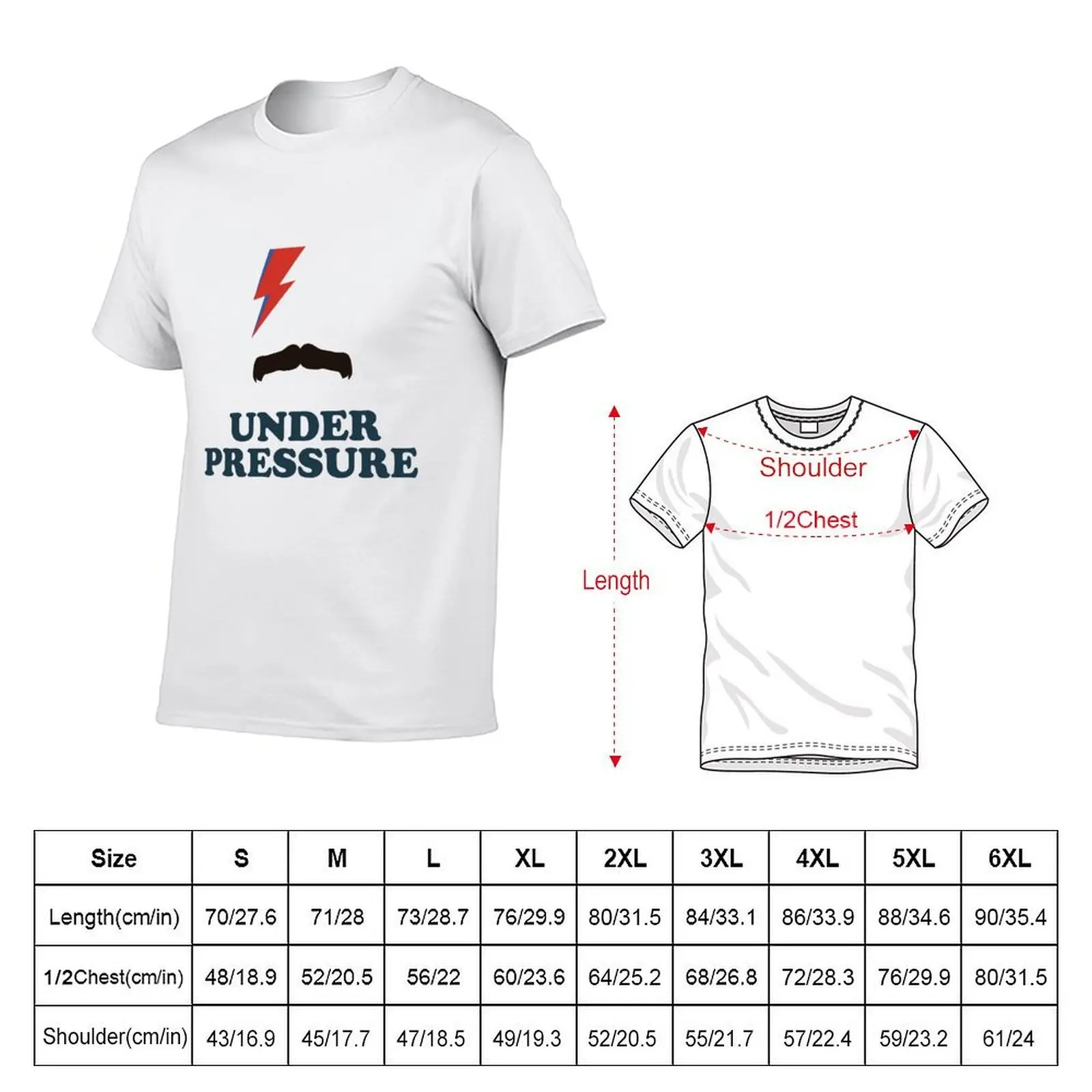 Under Pressure T-Shirt anime t shirts tshirts personalised t shirts for men pack