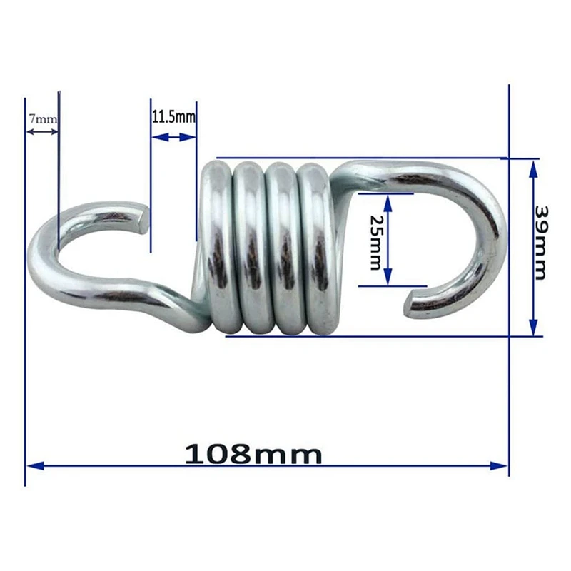 4pcs 700lbs Gewichts kapazität Hänge sessel Feder schwere Aufhängung shaken für Veranda Schaukeln hängende Hänge sessel