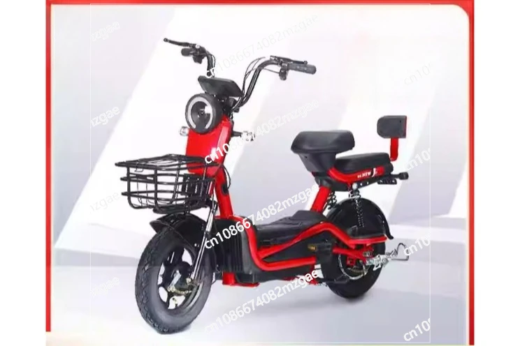 

Electric vehicle adult 48v electric vehicle two-wheeled double battery car