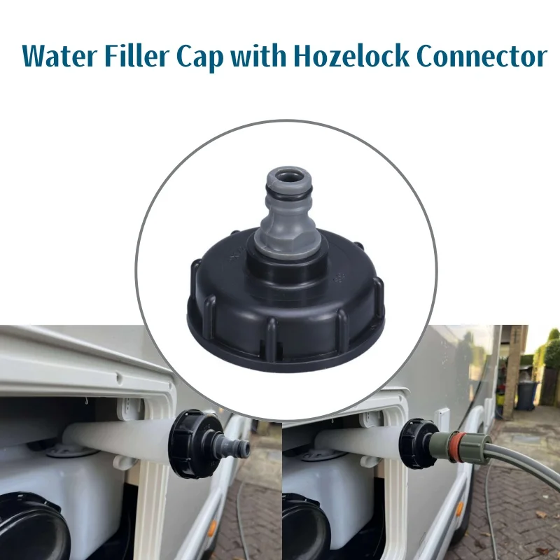 

Крышка заливной горловины для автодома с разъемом Hozelock для автодома, каравана, кемпера, аксессуары