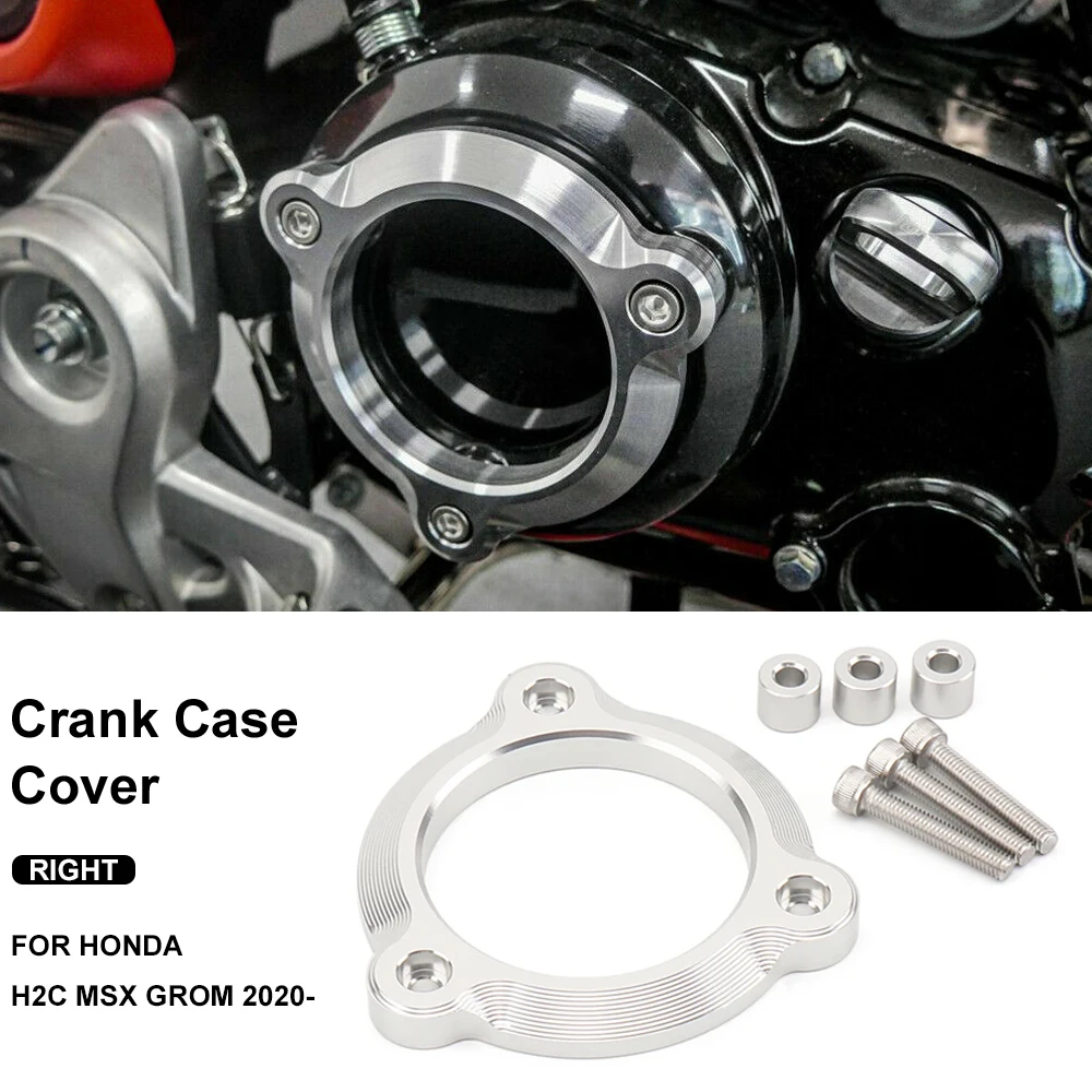 

Motorcycle Accessories Engine Stator Crank Case Cover Engine Decorative Cover For Honda H2C Msx Grom 2020 2021 2022 H2C MSX GROM