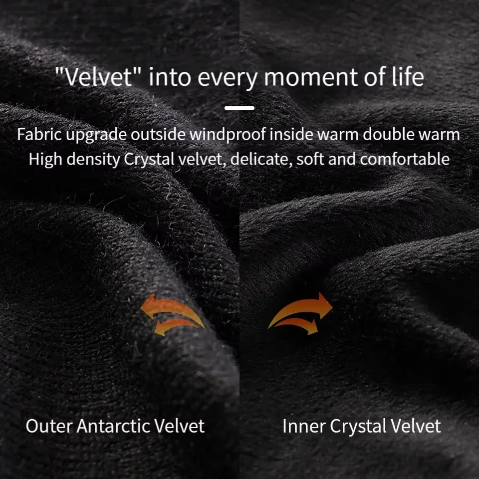 جديد الشتاء التزلج غطاء للأذنين للرجال مناسبة للأنشطة الخارجية وركوب الدراجات يندبروف طبقة مزدوجة حفظ الدفء عقال سدادة الأذن