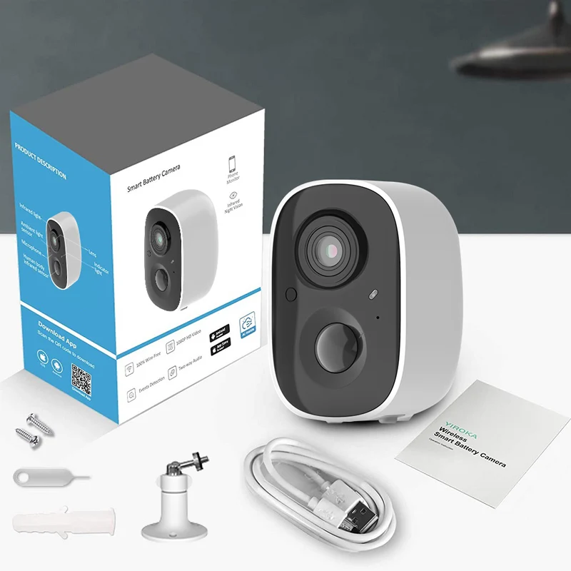 3MP 1296P O-KAM Andrea Solar Puissance Bluetooth WIFI/4G IP Caméra AI Humanoïde Détection Maison Seucity CCTV Baby Monitor