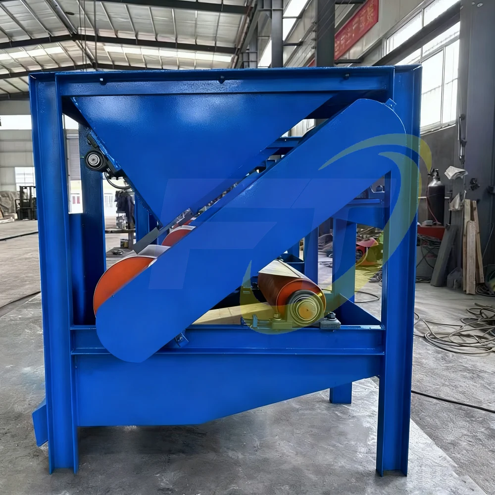Single Roller Magnetic Separator for Iron 15000GS High Intensity Mineral Dry Roll Magnet Separation Machine view 4