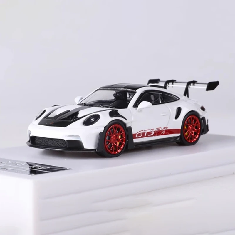 Solo 1/64 Porsche 911 992 GT3 RS Alloy Sports Car Model  Adult Souvenir Classic Static Display Collectible Toy Gift