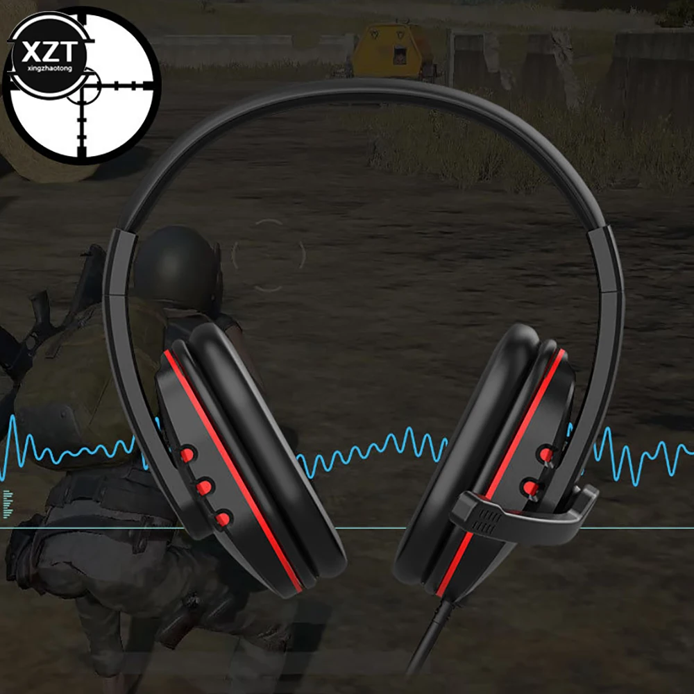 Wired gaming Headphones Gamer Headset with Microphone For PC Computer Laptop PS4 PS5 Play Station 4 5 Nintendo Switch Tablet