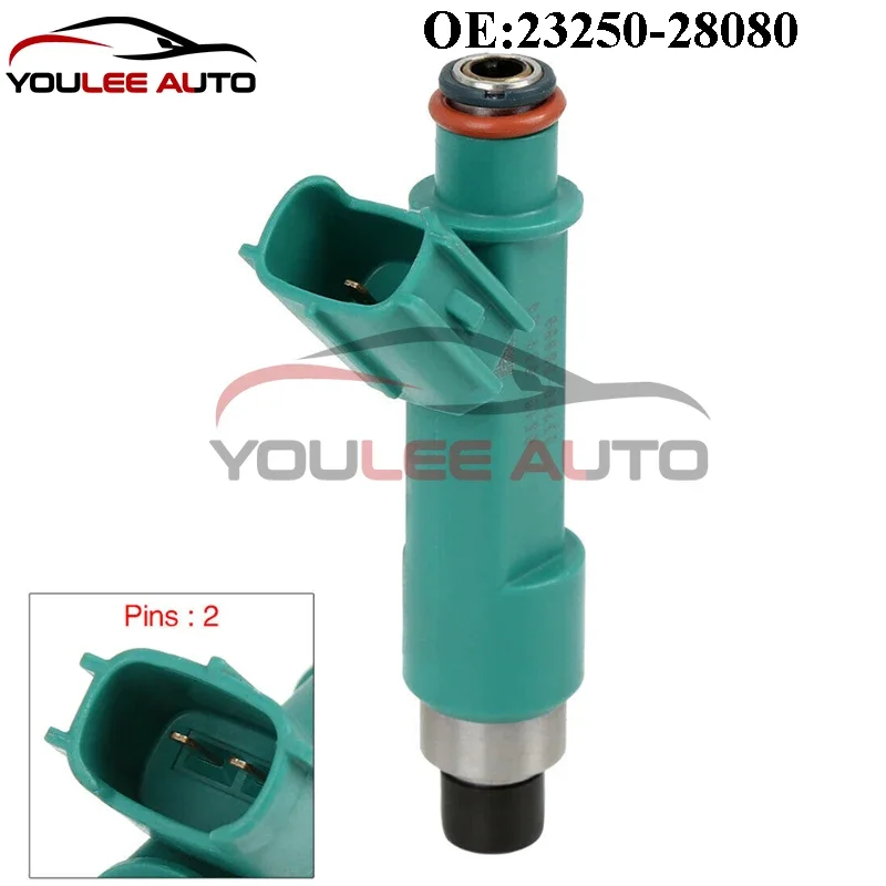 4PCS 23250-28080 23209-28080 23250-0H060 23209-0H060 Injetores de combustível para Toyota Corolla Camry Rav4 Solara Matrix Scion xB tC 2.4L