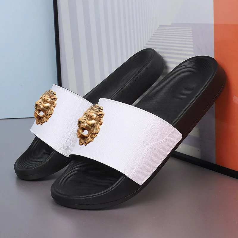 

Brand Men's Simple Slippers - Premium Pointed-Toe Slippers with Anti-Slip, Anti-Odor Wear-resistant Properties Cool Slippers 15