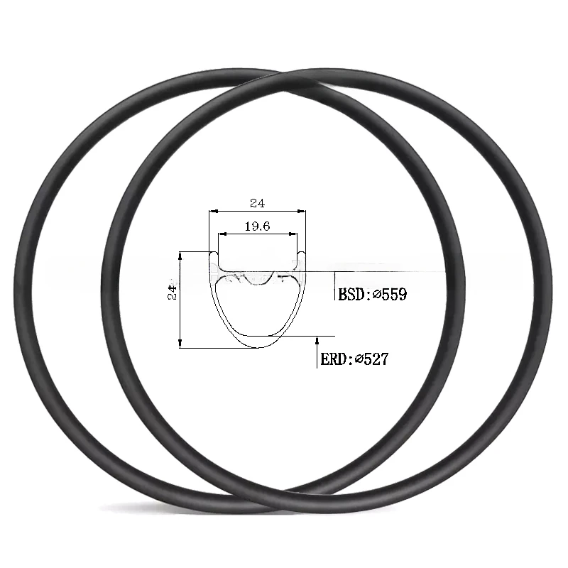 Carbon Fiber MTB Rims 26