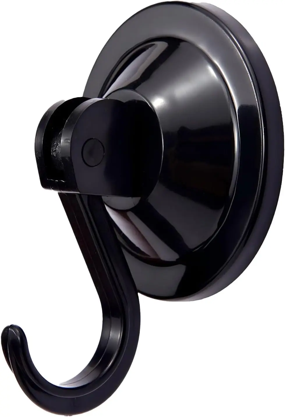 

Suction Cup Hooks, Powerful Vacuum Hangers for Glass Door or Window, Set of 4, Black