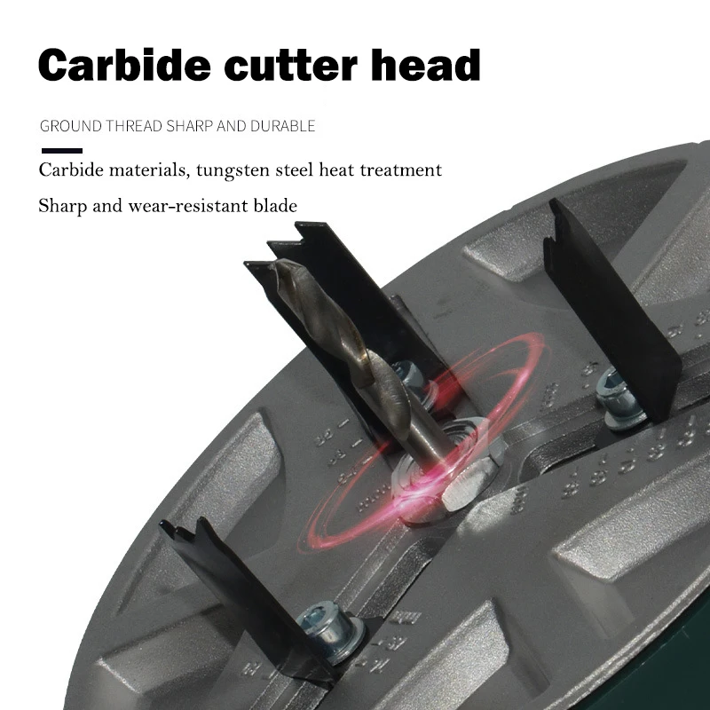 Multi functional woodworking drilling machine 45-130mm gypsum board plastic aluminum plate drill bit adjustable hole saw