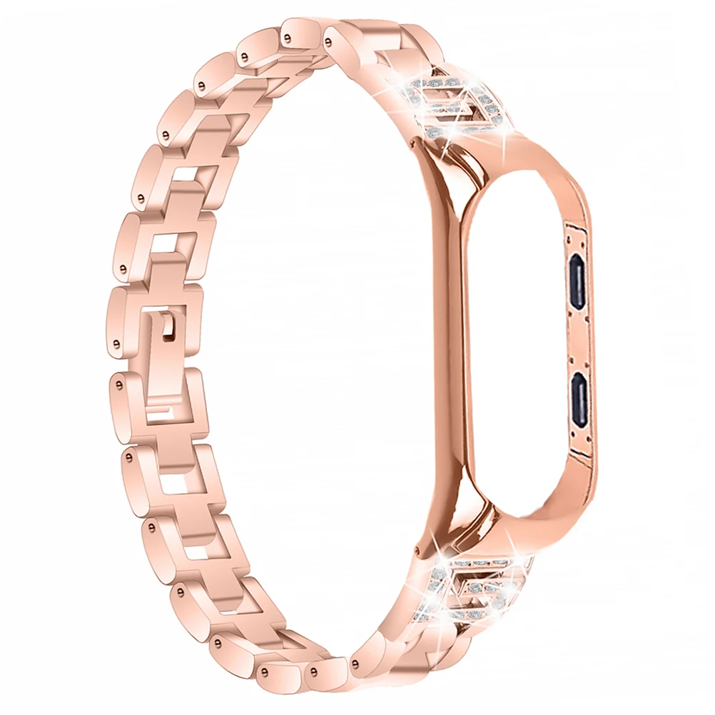 

Steel Watch Band Zinc Alloy Adjustable Metal Strap For Smart Watch Durable Watchband Replacement Bracelet Wristband