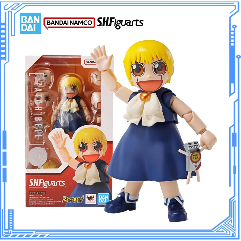 

Bandai Genuine Gash Bell! Model Kit Anime Figures SHF Zatch Bell Anime Action Figure Collection Model for Children's Toys Gifts