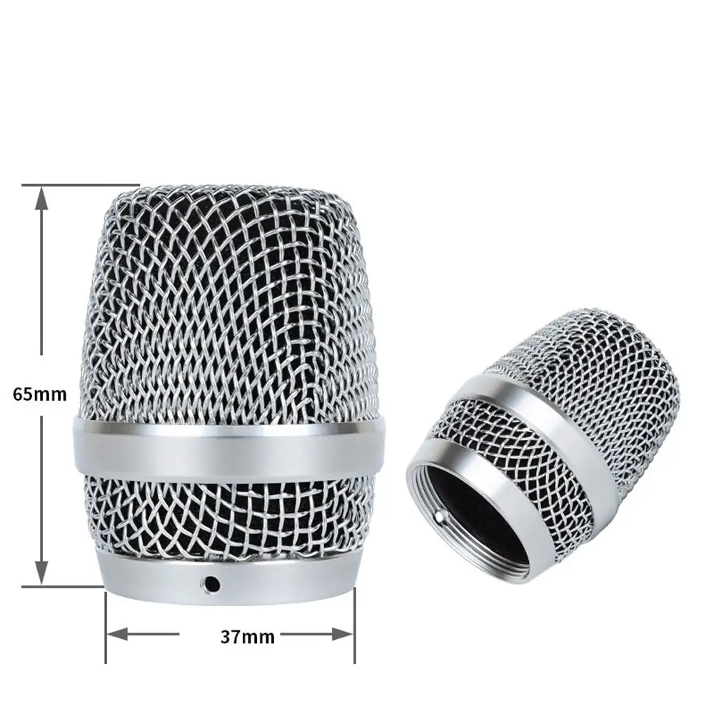 

Accessory DIY Mic Windscreen Mic Windscreen Part Replacement Head Mic Mesh Cover Microphone Grill Head Microphone Mesh Head