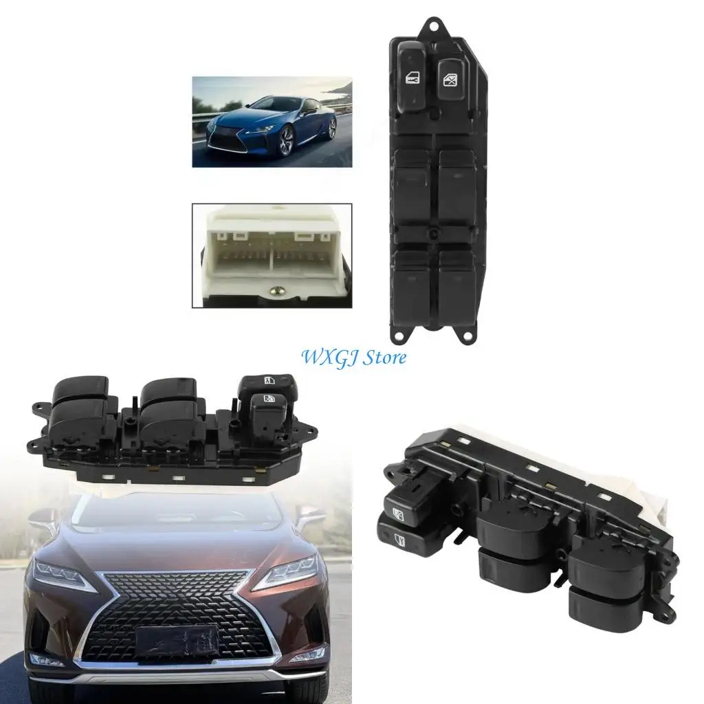 

37JE Heavy Duty Car Window Control Switches With 15cm/s Speed And 100000 Tested Operations Reliability For RX300 84040-48020