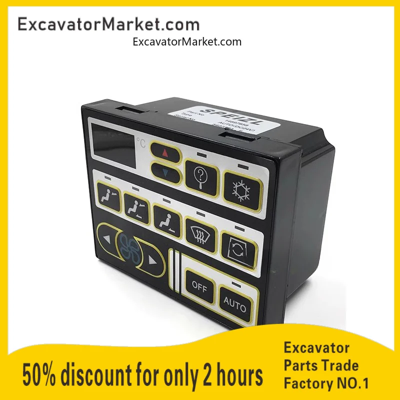 

EC210B EC240B EC290B EC360B EC460B Excavator Air Conditioning Control Panel 14541344 14631179 Excavator Accessories