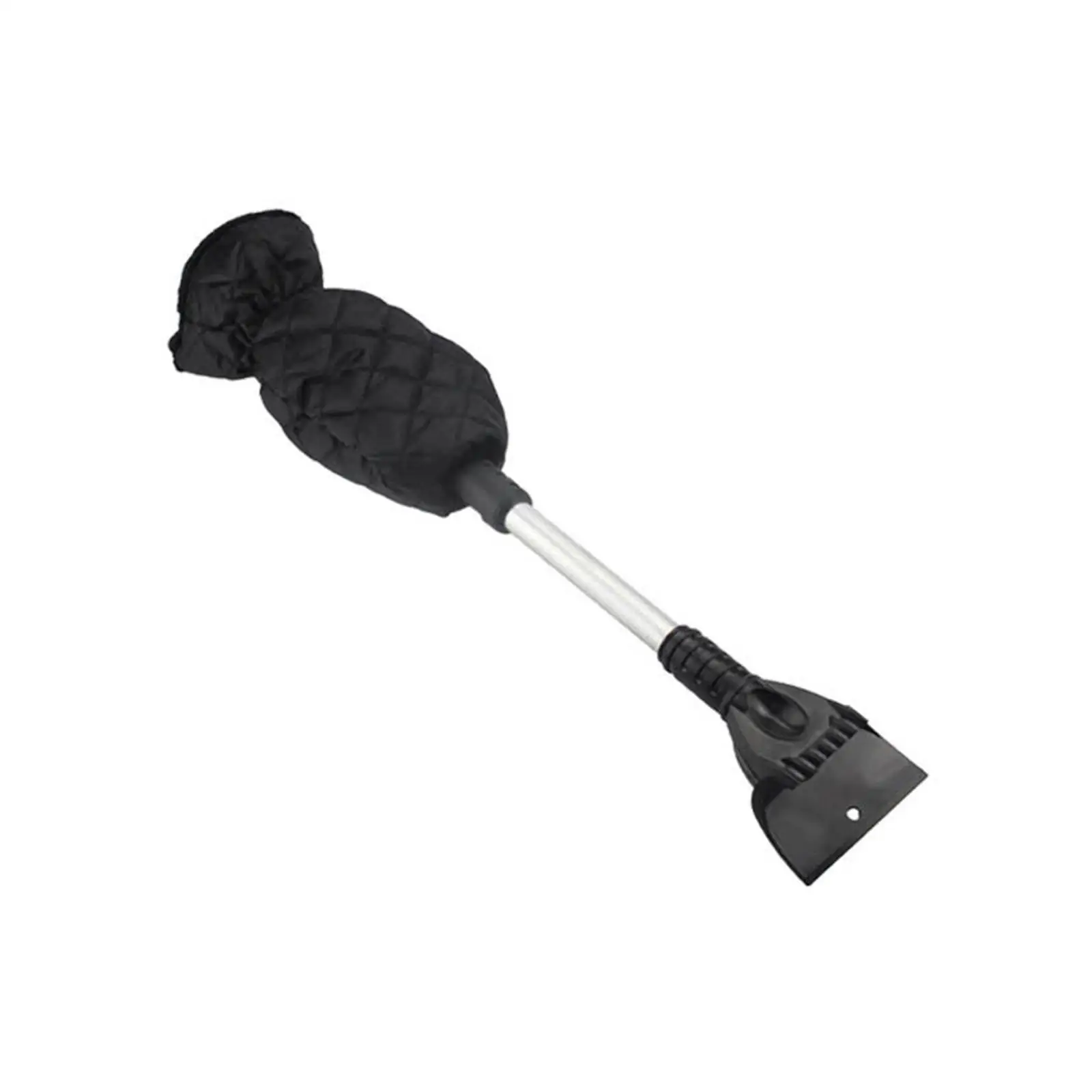 Extendable Car Windshield Ice Scraper with Glove Telescopic Adjustable 16-22inch for Cleaning The Vehicle Roof Versatile Sturdy