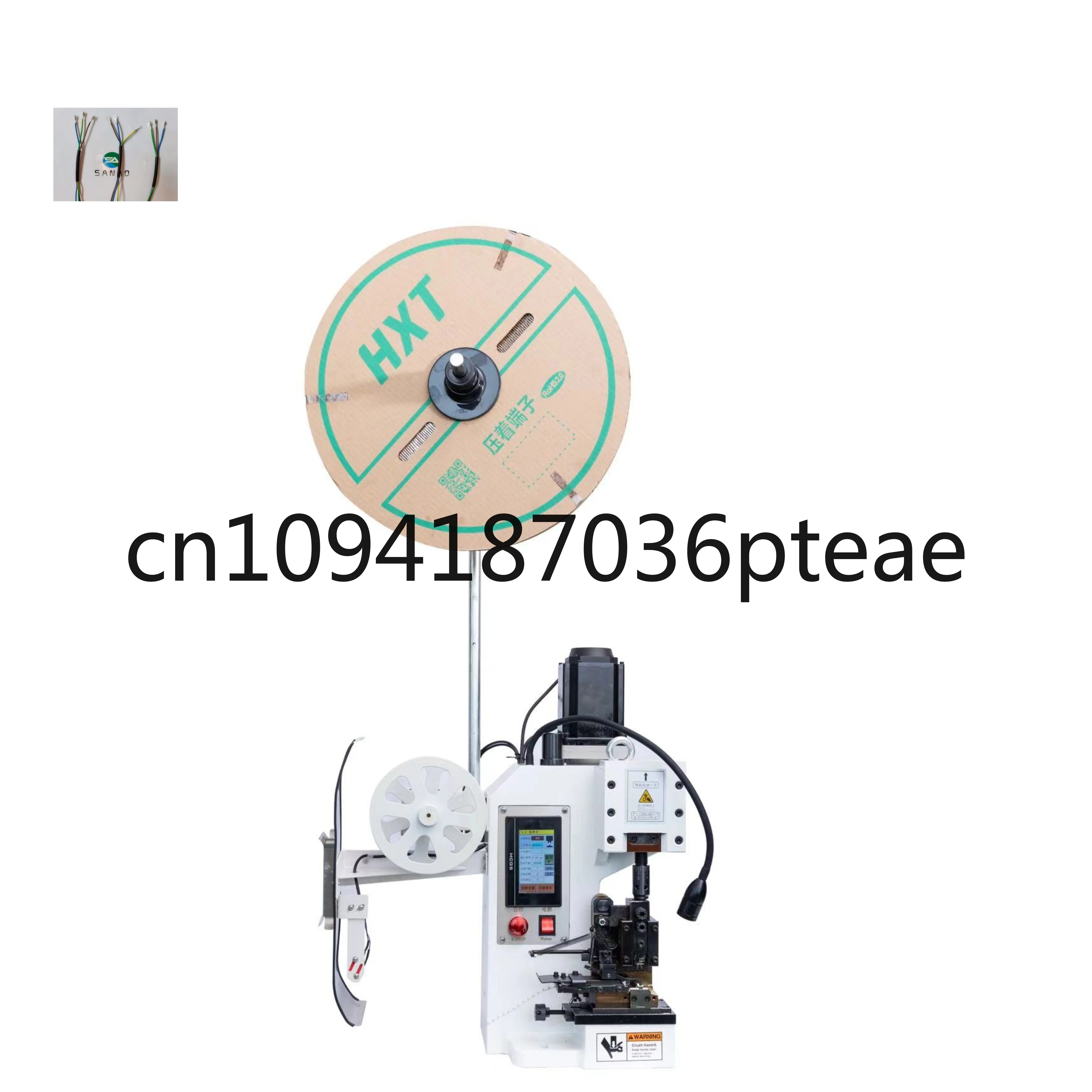 

High-precision Servo Terminal Crimping Machine Cast Iron Terminal Machine Crimping Size Is Stable