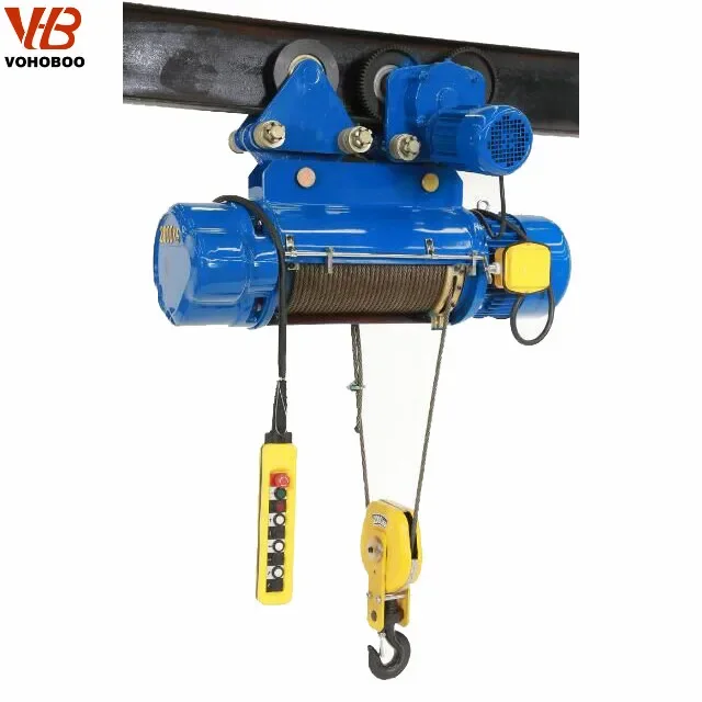 3T 6T CD1/MD1 Electric Steel Wire Rope Hoist With Up And Down Limit Device for Building Material