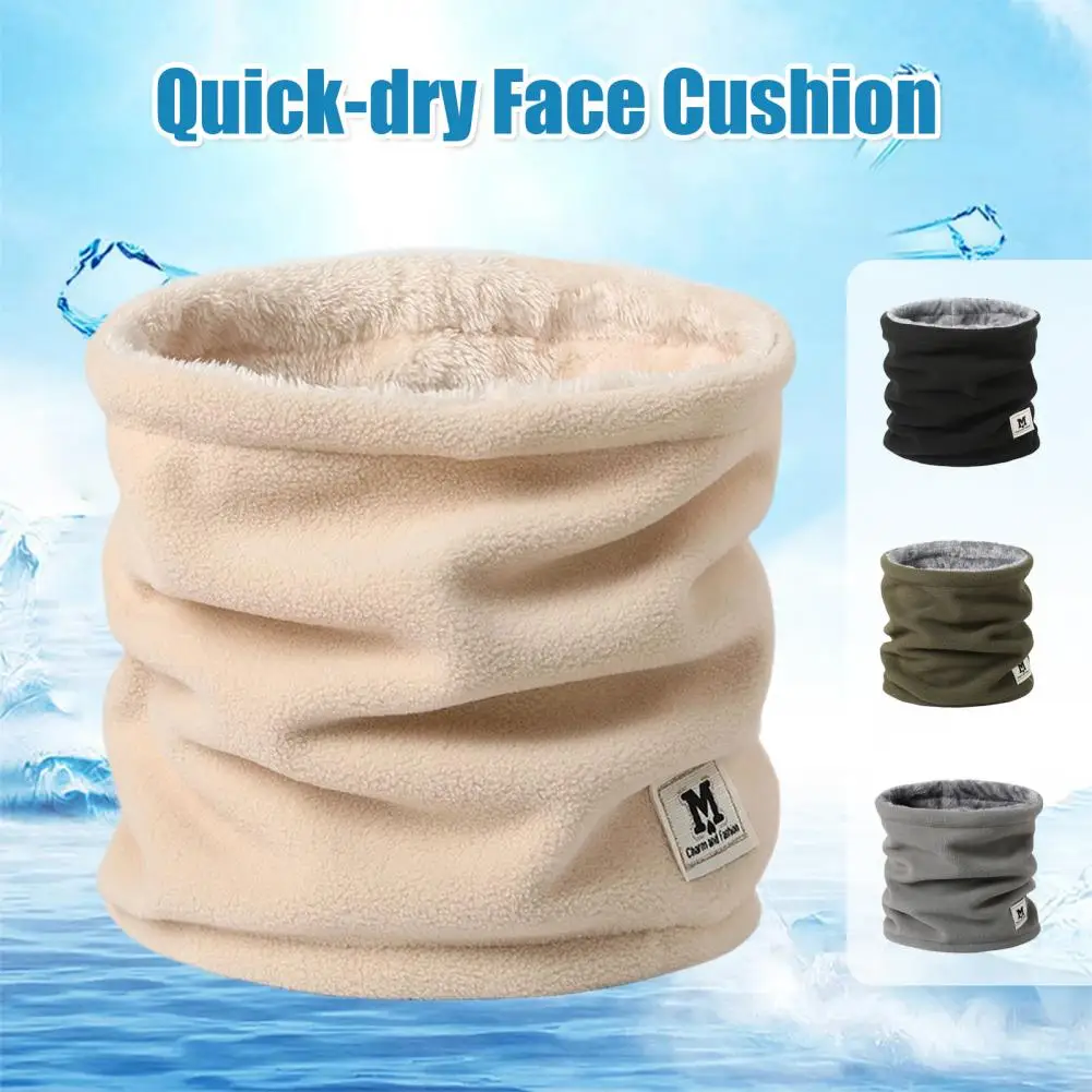 Skin-friendly Neck Gaiter Winter Face Cushion Neck Warmer for Men Women Thermal Ski Scarf for Weather Outdoor Sports Flame