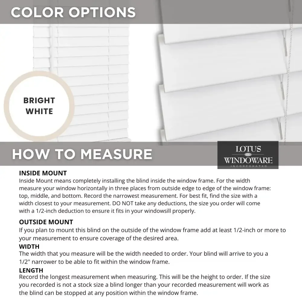 ستائر خشبية صناعية لاسلكية مقاس 2 بوصة، بعرض 35 بوصة × 60 بوصة، ستائر نافذة، ستائر وظلال، ستائر للنافذة الداخلية