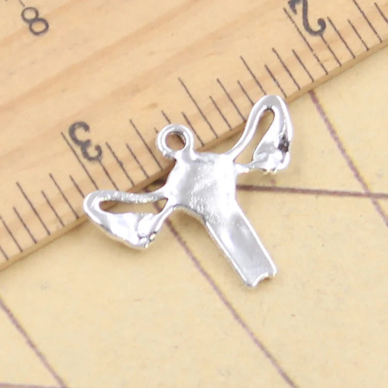 20pcs Charms Women Internal Genitalia 18x23mm Tibetan Silver Color Pendants Antique Jewelry Making DIY Handmade Craft