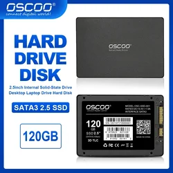 OSCOO Factory Wholesale 120GB 240GB 512GB 2.5INCH SATA3 SSD 3D TLC NAND Solid State Disk Dysk Drives komputerowe