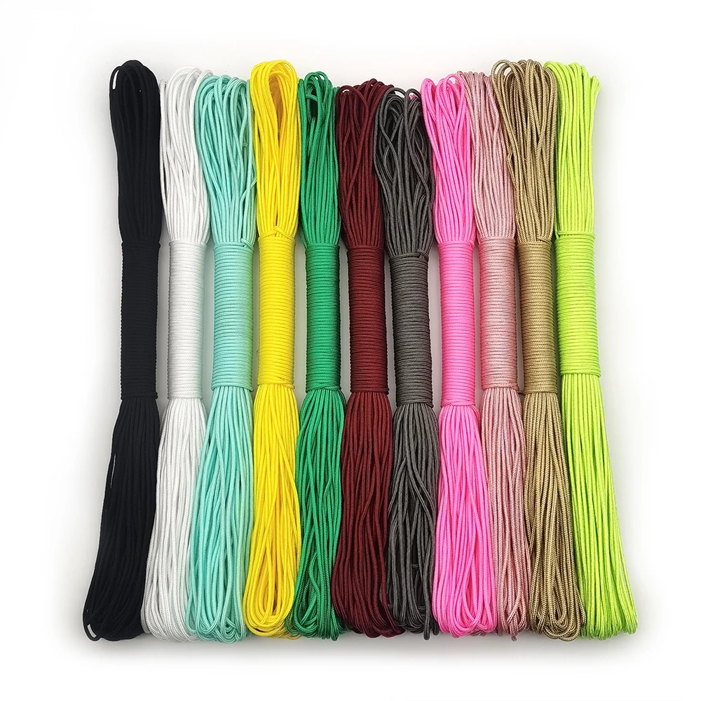Dia.2Mm Paracord,31M/15M/8Meters One Strand Cores Paracord Rope Paracorde Cord for Jewelry Making Jewelry Hand-Woven Rope