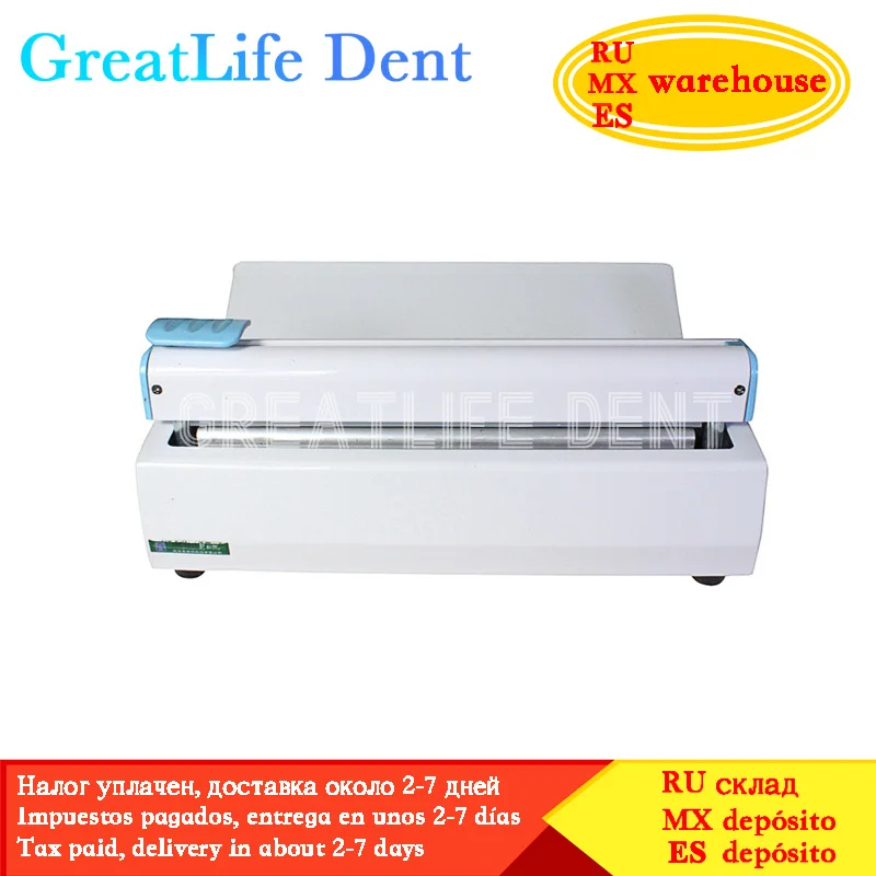 GreatLife Disinfection Sterilization Bag Packaging Sealer Automatic Sealing Machine Dental Sealing Machine Sterilization Roll