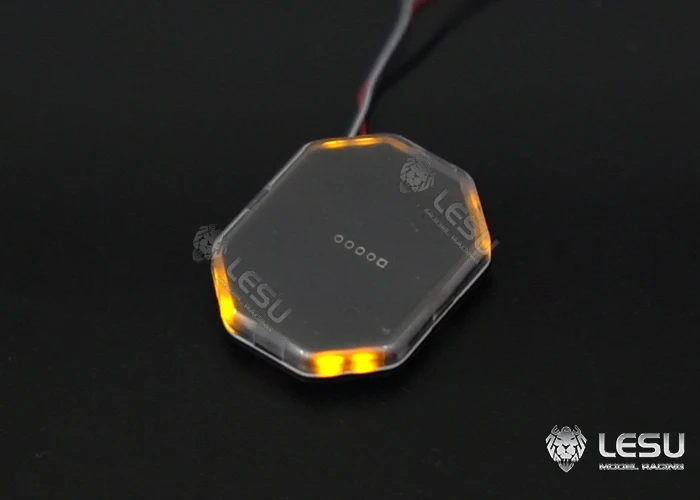 LESU für 1/14 Tamiya LED mit rot, blau und gelb wechselnden Modi, Feuerwehr-Warnleuchte für die Deckenmontage – Detail 5