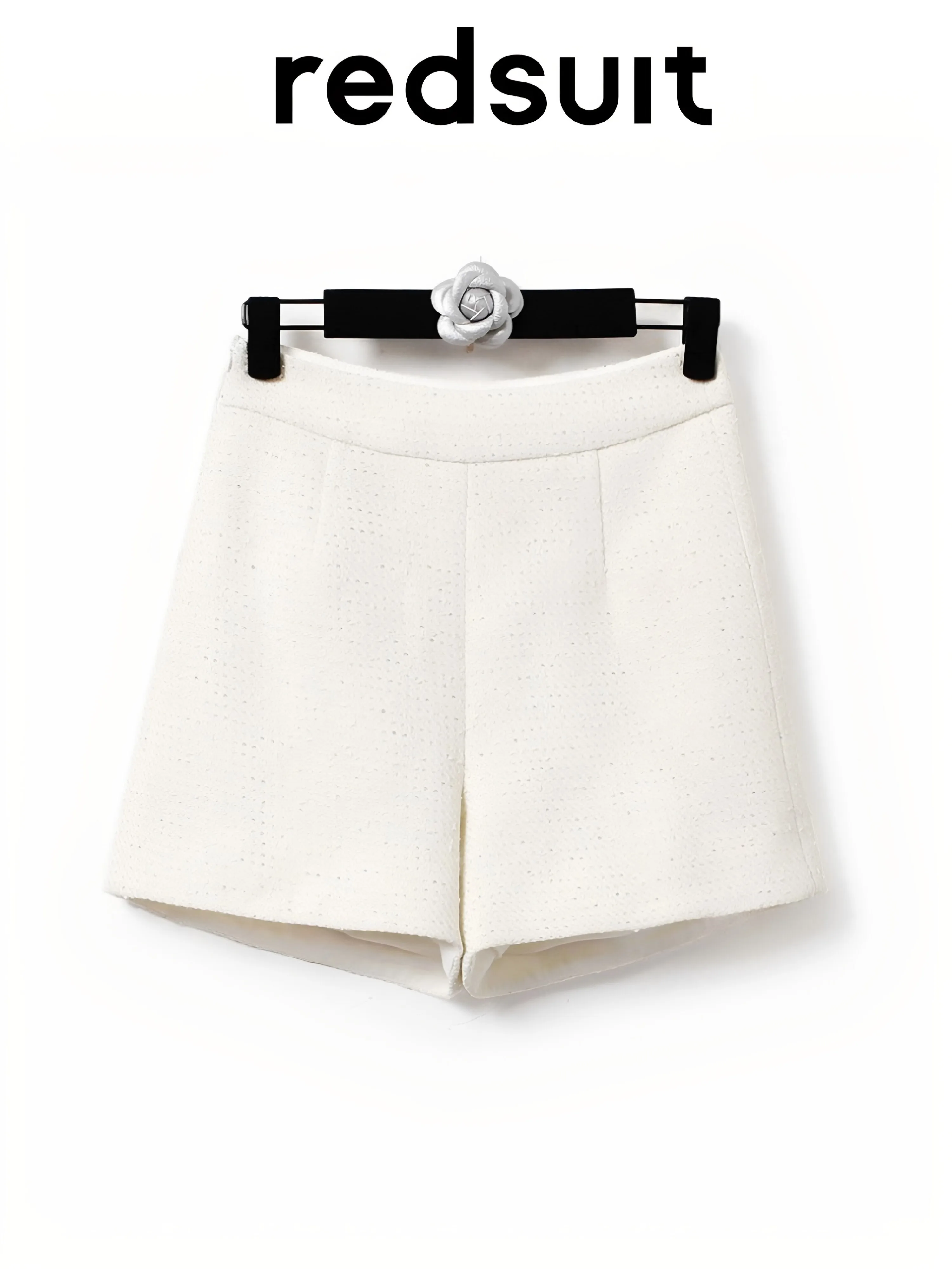 New Elegant white sequined shorts Custom Size