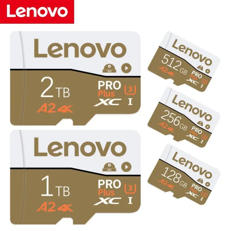 Original Lenovo Micro TF/SD Card 1TB High Speed SD Memory Card 128GB For Mobile Phone Computer Camera 512GB Flash TF Card 256GB