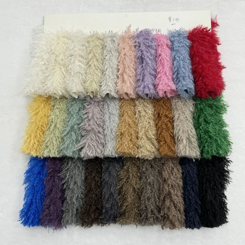 Approximately 3cm Plush Mink Fabric With No Elasticity 160x90cm Artificial Polyester DIY Doll Clothing Fur Calculated By Size