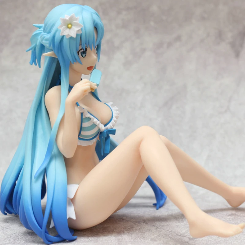 In Stock Original Bandai BANPRESTO EXQ Water Fairy Yuuki Asuna Action Figure Animation Toy Gift Model Collector Anime Genuine