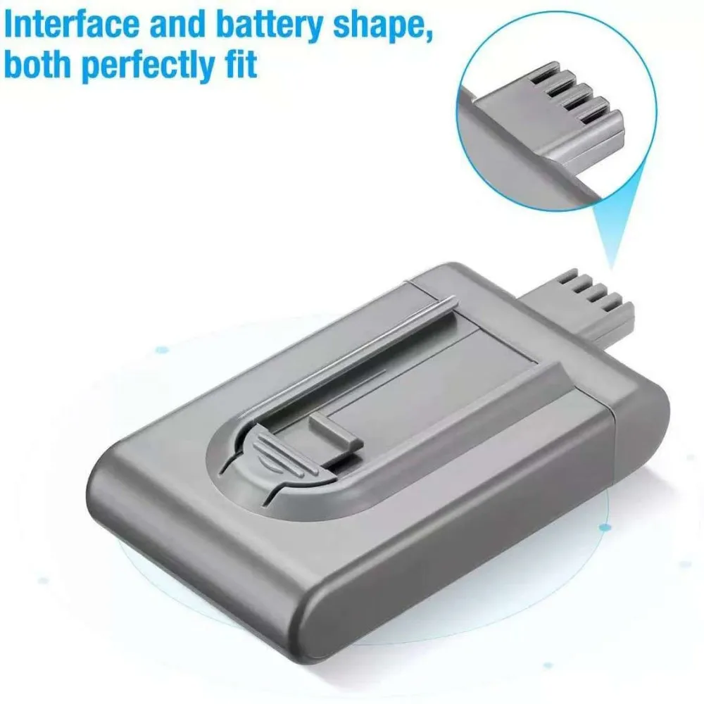 

Аккумулятор 3000 мАч 21.6В для пылесосов Dyson 912433-03 04 BP01 DC12 DC16 ANIMAL ISSEY DC16 MIYAKE ROOT 6, перезаряжаемый