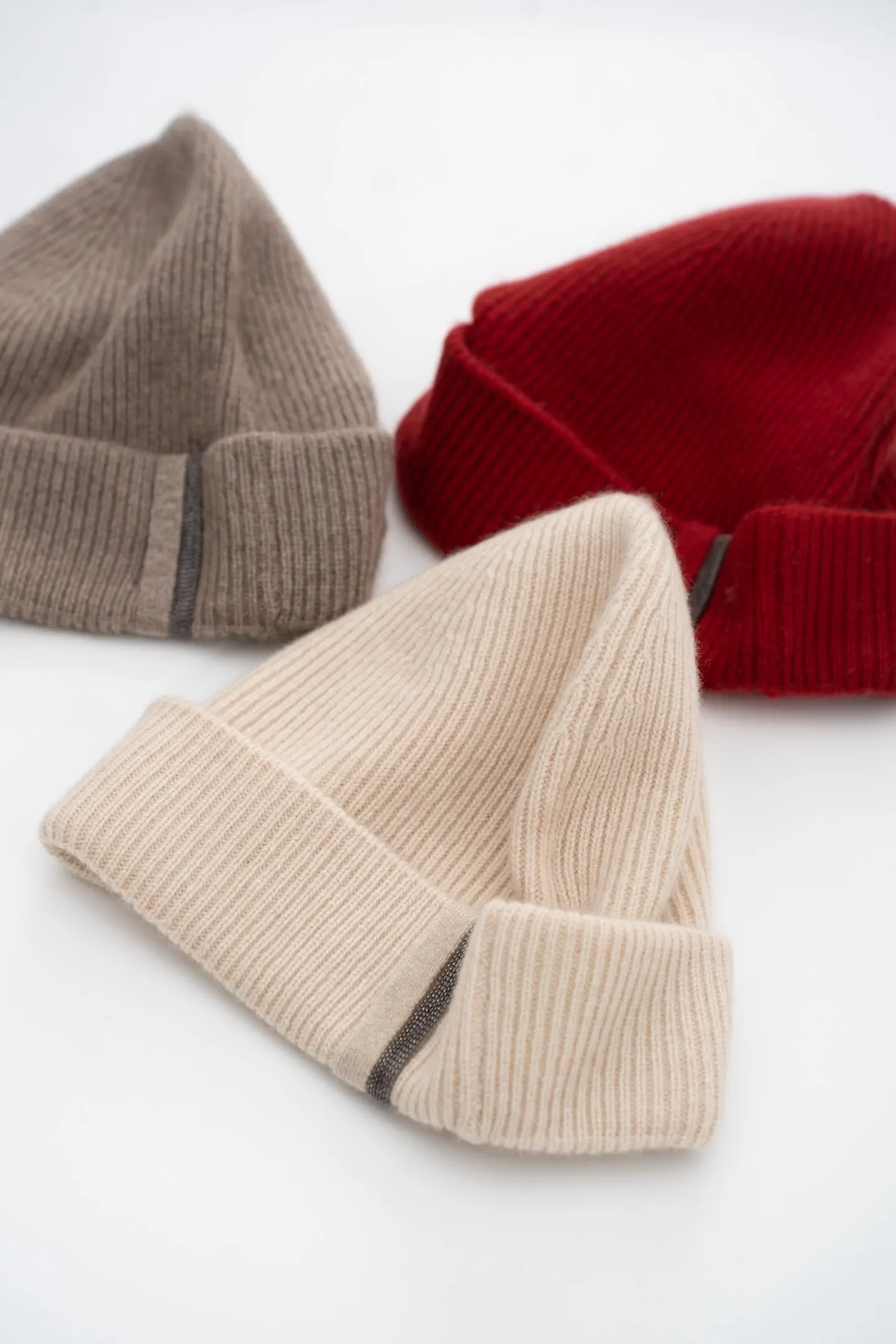 

New Ladies Hat Soft Cashmere Fashion Rib Knitted Cold Hat Warm