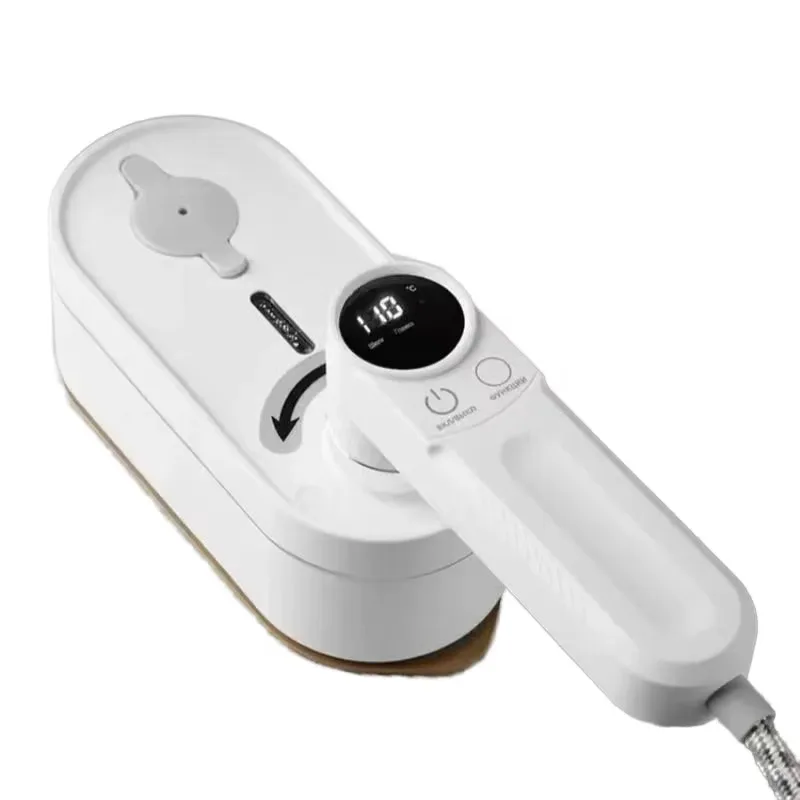 

Portable household small clothes ironing folding electric steamer digital display handheld
