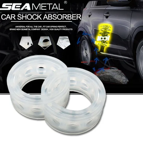 SEAMETAL 2 uds amortiguador de resorte de uretano para coche amortiguador Universal A/B/C/D/E/F cojín amortiguador de resorte para coche reducir golpes