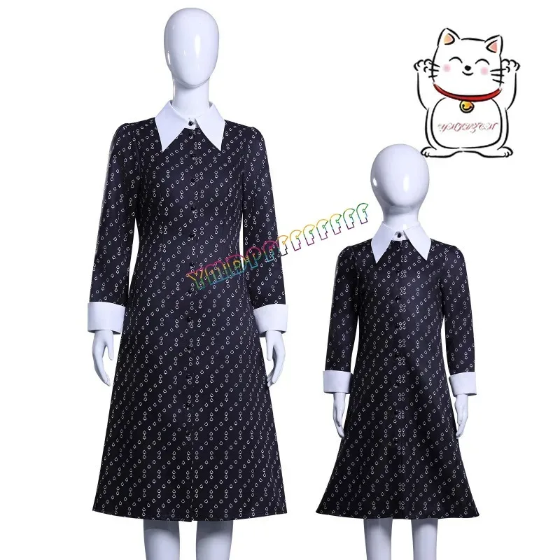 영화 및 TV 화이트 피치 러브 프래그런트 코스프레 드레스, 일요일 부모 자녀 세트, 할로윈 카니발 역할 놀이 신상품