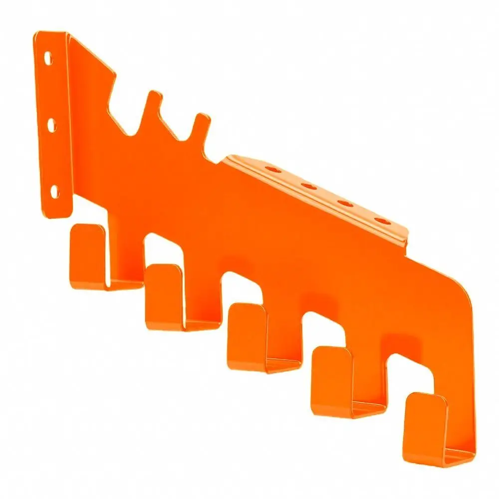 Practical Wall Mount Chainsaw Chain Hanger Space-Saving Design Heavy Duty Chain Saw Tool Holder Chainsaw Storage Rack Shed