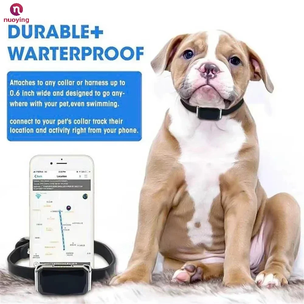 G12 Mini Localizzatore GPS per Animali Domestici, Collare Antifurto, Aggiornamento Posizione Programmato, Tracciatore Multifunzionale per Cani, Gatti e Animali