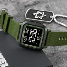 Outdoor Sport Watch Men Waterproof Alarm Chrono Digital LED #2